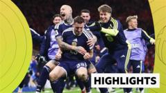 Scotland edge out Denmark in six-goal epic to reach World Cup