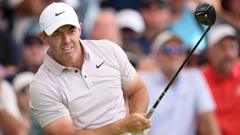 McIlroy in joint lead as he closes on Dubai title