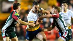 Leinster narrowly beat Leicester in Champions Cup