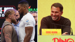 No script, Joshua will quickly knock Paul out – Hearn