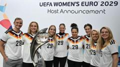 Germany to host Women’s Euro 2029 as England chase trophy hat-trick