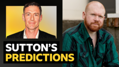 Sutton’s predictions v The Wellermen’s Jonny Stewart