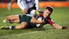 Searle hat-trick keeps Tigers knockout hopes alive