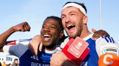 ‘He is here with us’ – Macclesfield make FA Cup history on emotional day