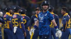 England spun out by Sri Lanka in first ODI